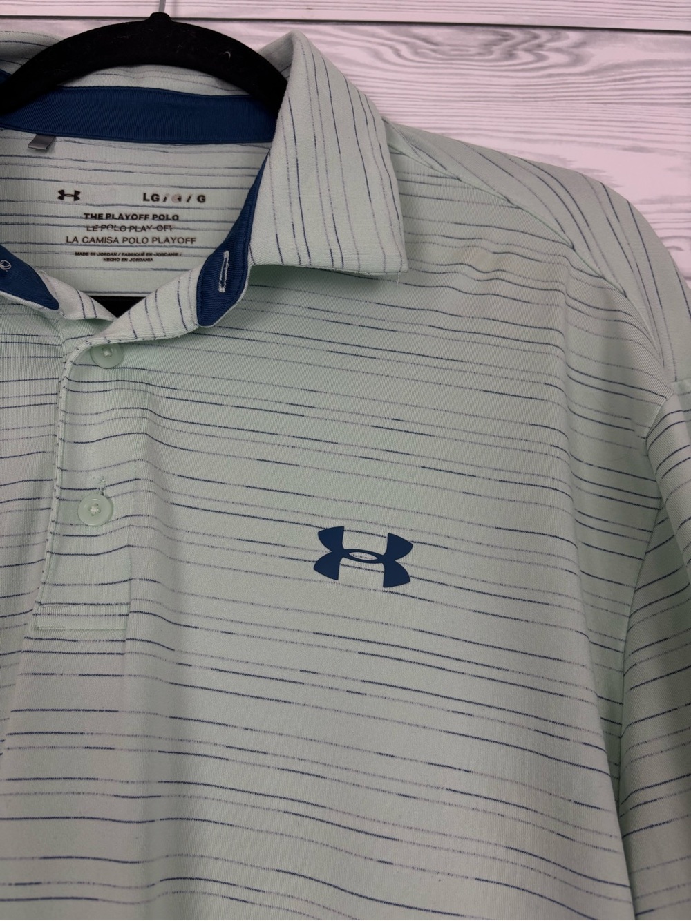 LOT (3) UNDER ARMOUR LOOSE HEAT HEAR THE PLAYOFF POLO SIZE LARGE LOT OF 3 - Picture 12 of 16